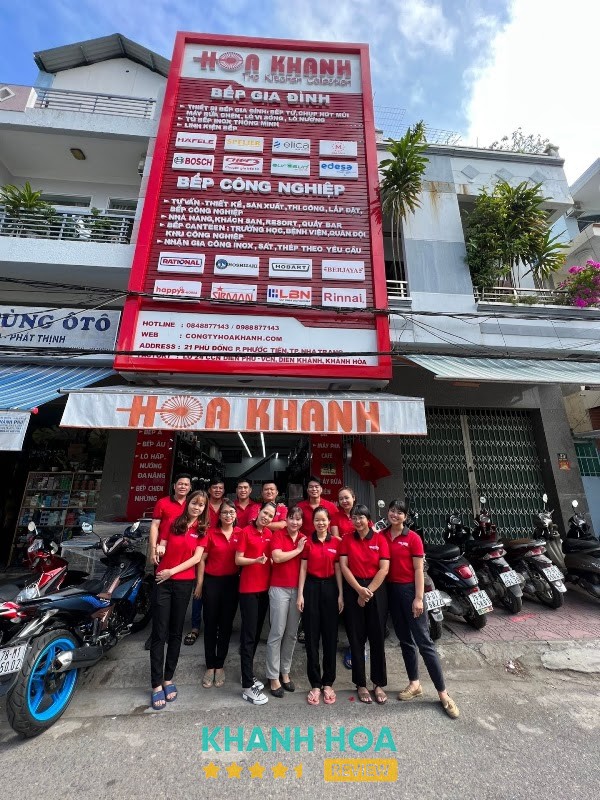 Bếp công nghiệp Hoa Khanh Kitchen Collection Nha Trang