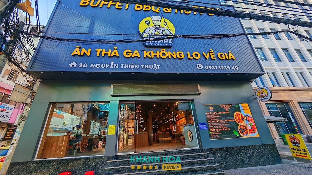 Buffet Hải Sản Nha Trang Mr Mộc
