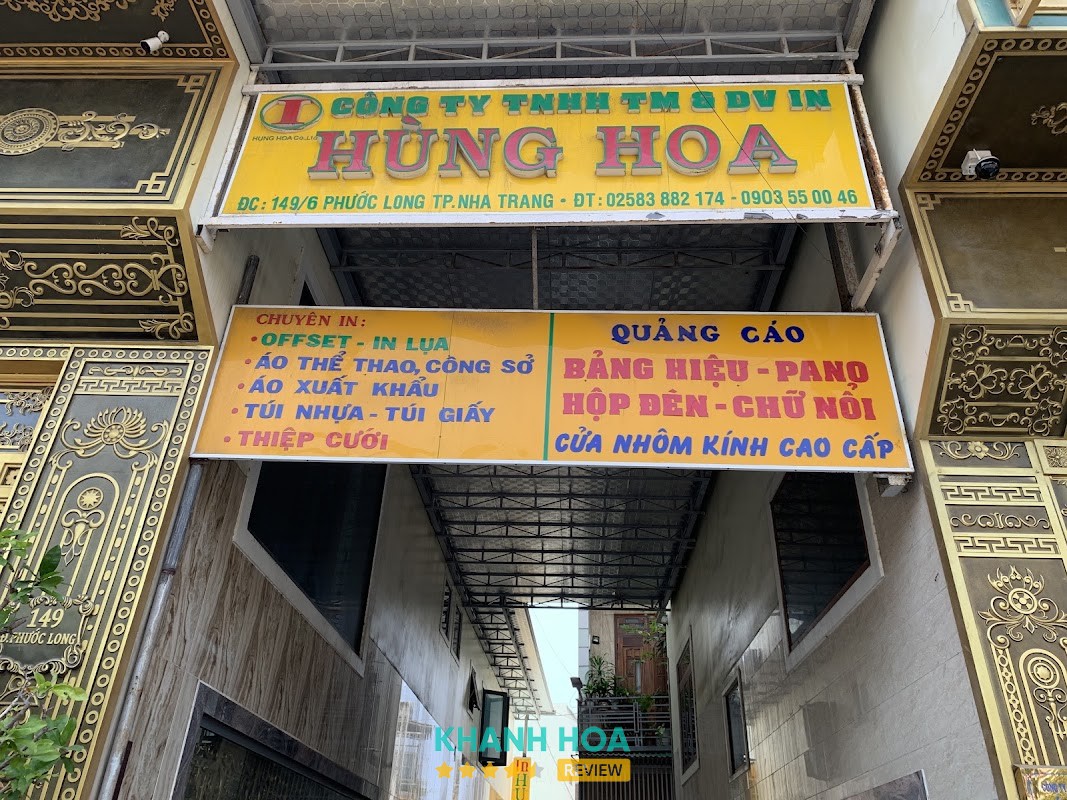 In Hùng Hoa Khánh Hòa