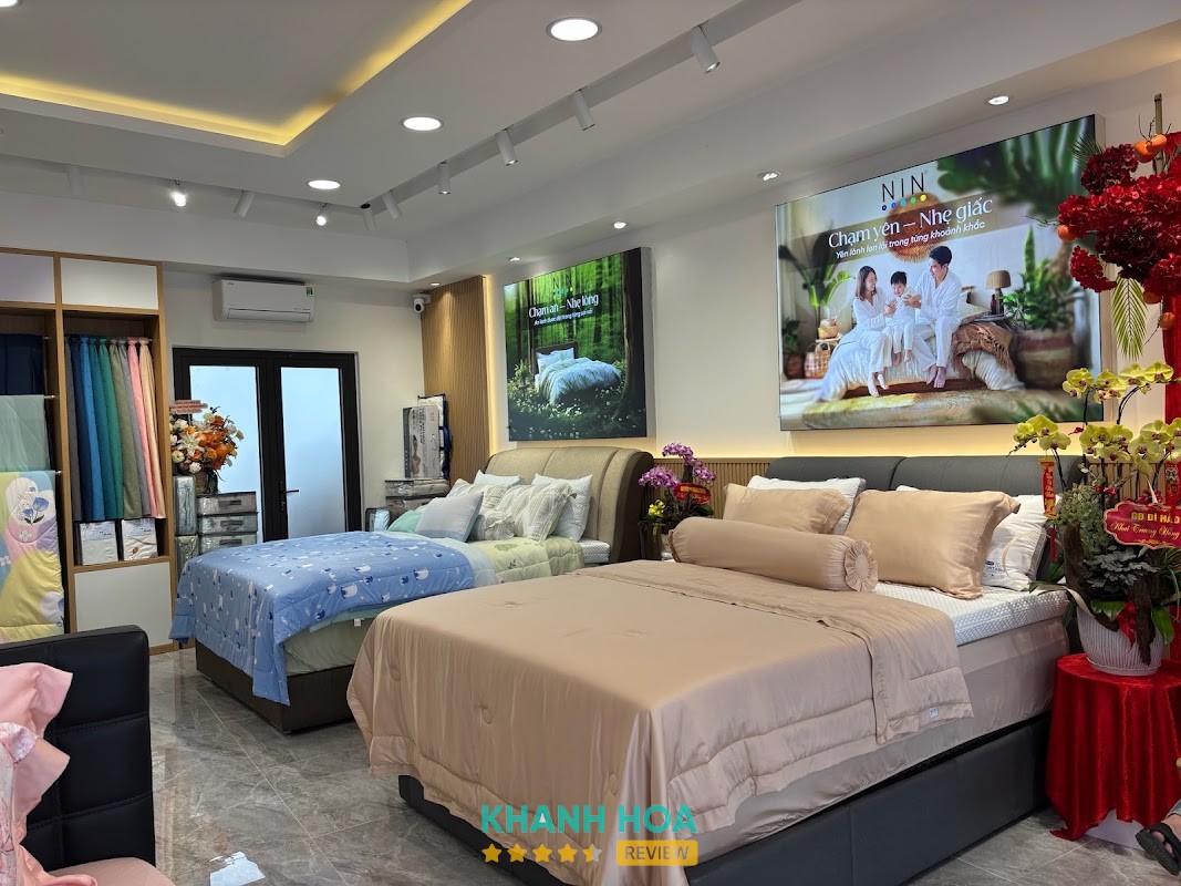 Chăn Ga Gối Nệm Cao Cấp NIN House Cam Lâm