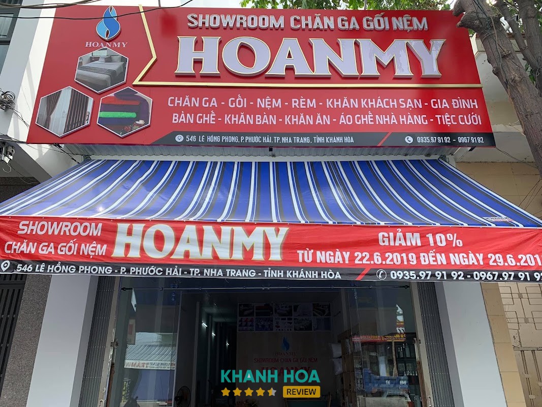 CHĂN GA GỐI ĐỆM - NỆM KHÁCH SẠN HOANMY Nha Trang