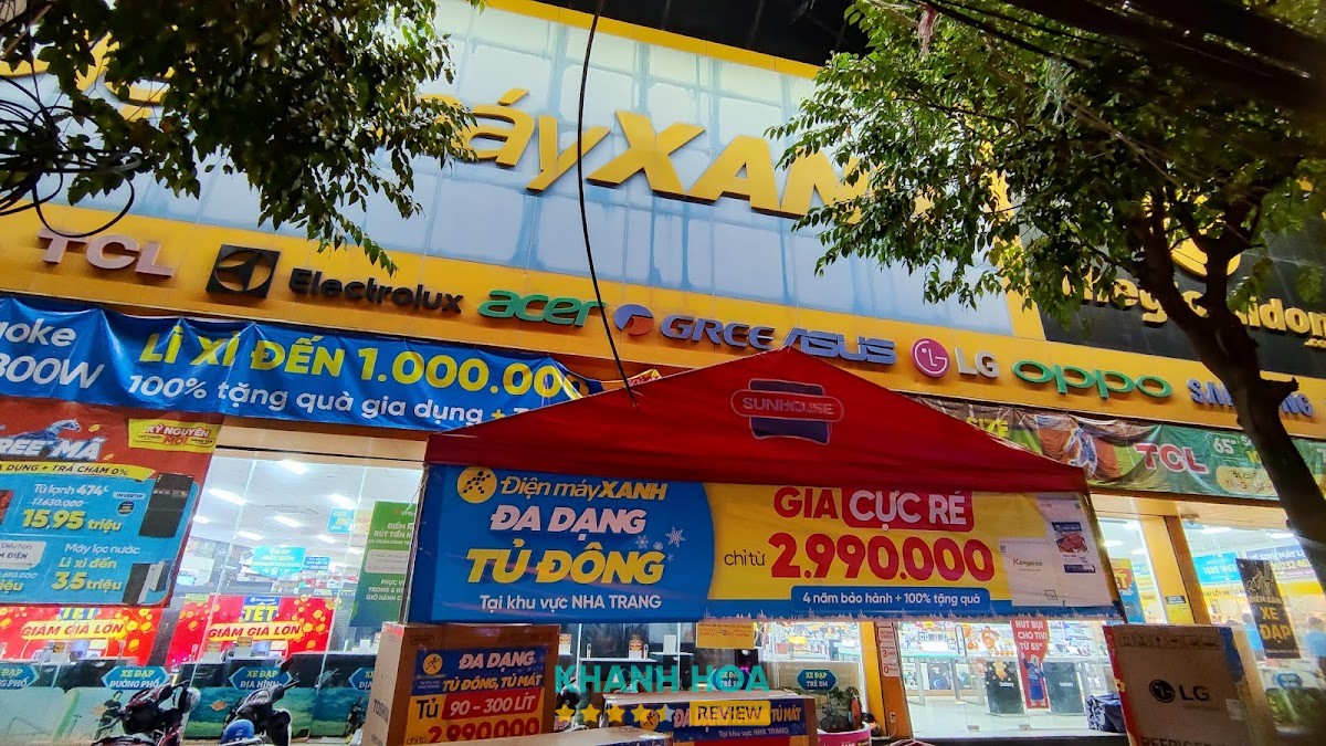 Siêu Thị Điện Máy Xanh Vĩnh Hải Nha Trang Khánh Hòa