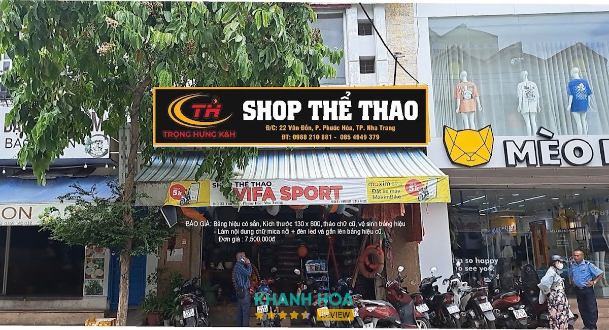 Shop dụng cụ thể thao Vifa Sport Nha Trang