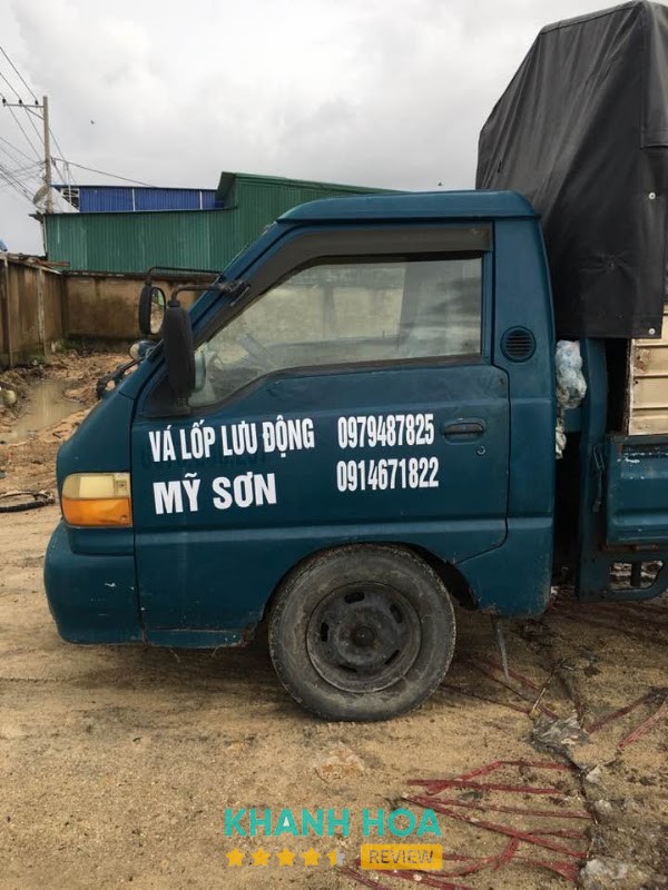 Vá lốp ô tô lưu động Trần Long Cam Ranh