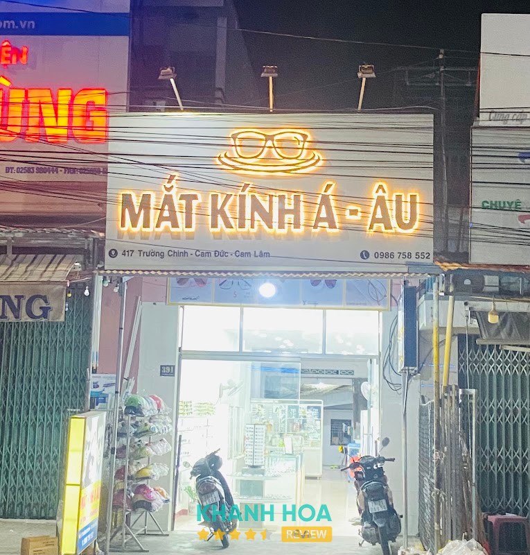 Mắt Kính Á Âu Cam Lâm