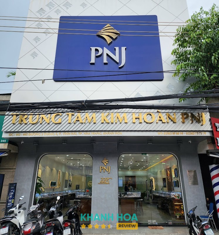 Cửa Hàng Trang Sức PNJ 443-445 Đường 2 Tháng 4 Nha Trang