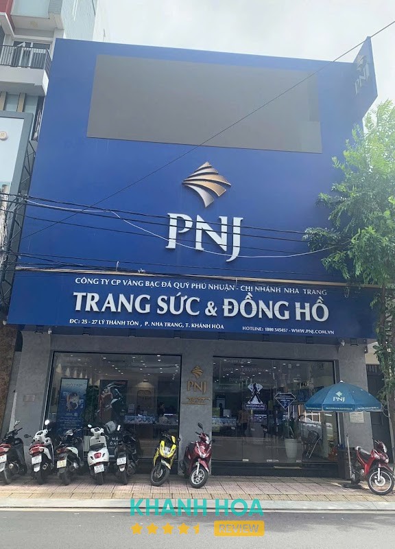 Cửa hàng PNJ 25 - 27 Lý Thánh Tôn Nha Trang Nha Trang