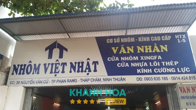 Cửa Hàng Nhôm Sắt Nhựa Kính Văn Nhàn – 39 Nguyễn Văn Cừ, Phan Rang