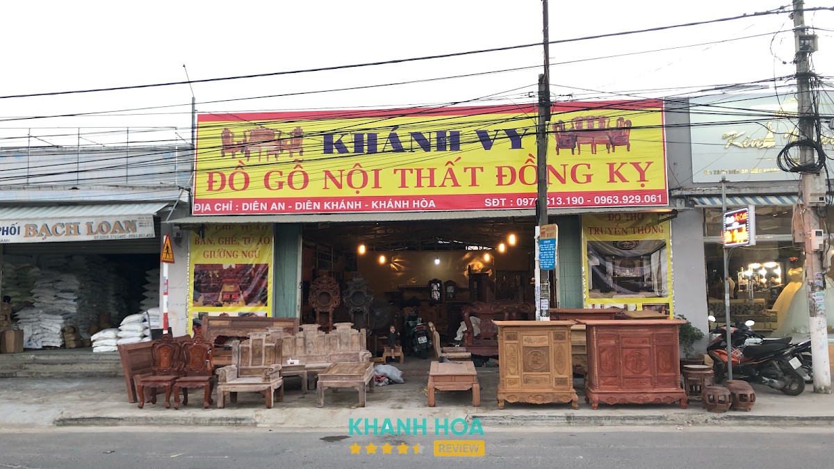 Đồ gỗ nội thất Khánh Vy Diên Khánh