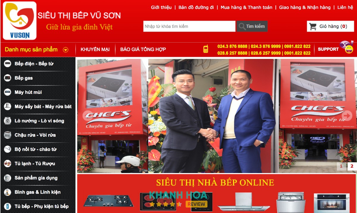 Siêu Thị Bếp Vũ Sơn - Nha Trang – 1276 Đ. 2/4, Nha Trang, Khánh Hòa 650000, Việt Nam