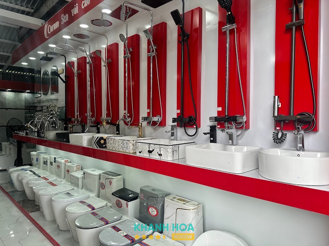 Showroom Gạch Men Thiết Bị Vệ Sinh Sơn Hùng Cam Lâm