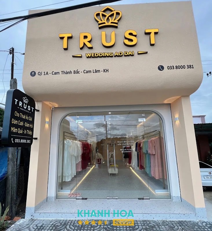 TRUST WEDDING Áo Dài Cưới Cam Lâm
