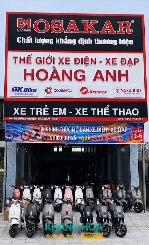 Xe điện tại Hoàng Anh 344 Hùng Vương