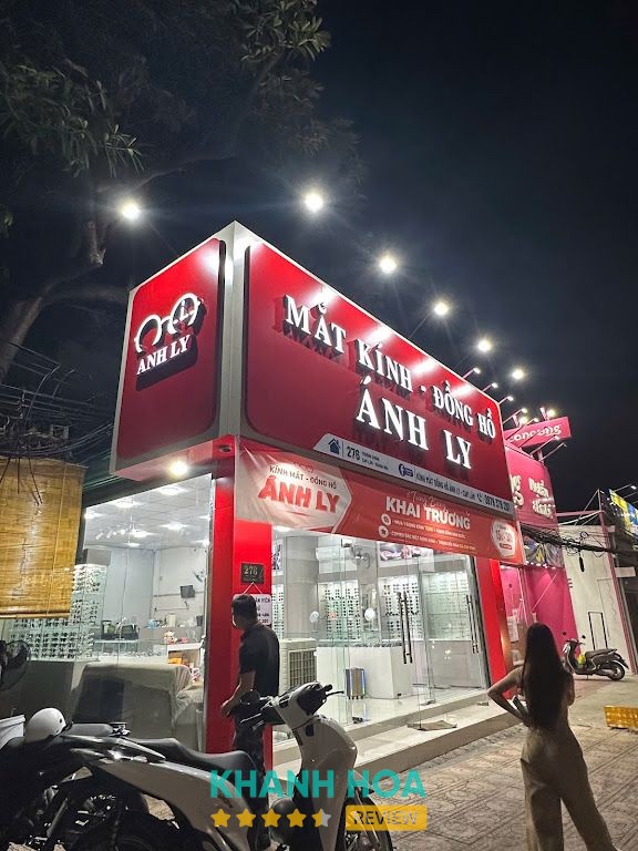 Mắt Kính Đồng Hồ Ánh Ly - Cam Lâm