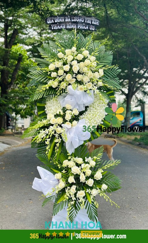 365HappyFlower hoa tang lễ Cam Lâm