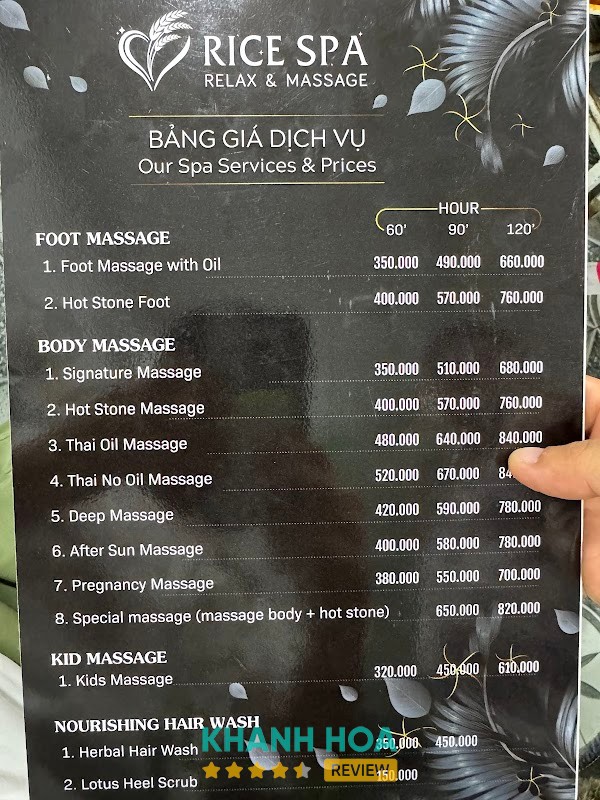 Rice Spa massage & Nail _마사지 & 네일 _Массаж и ногтевой сервис - ảnh 2