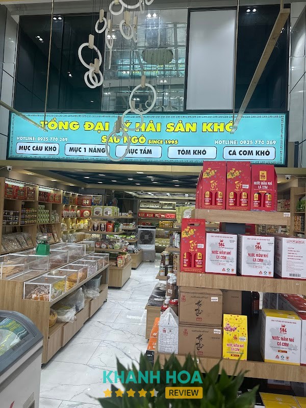 Hải sản khô đặc sản Nha Trang 41 43 Ngô Gia Tự Sáu Ngô Cham Market Nha Trang