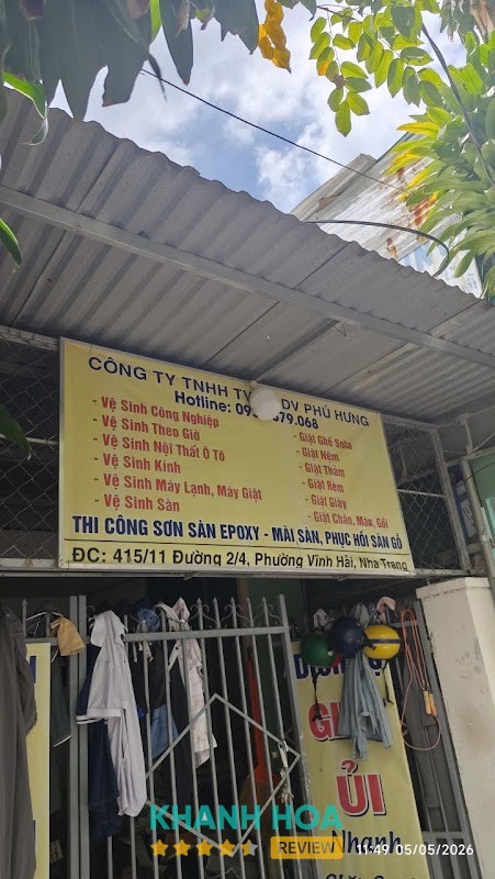 Thi Công Mài Sơn Sàn Epoxy Phú Hưng Nha Trang