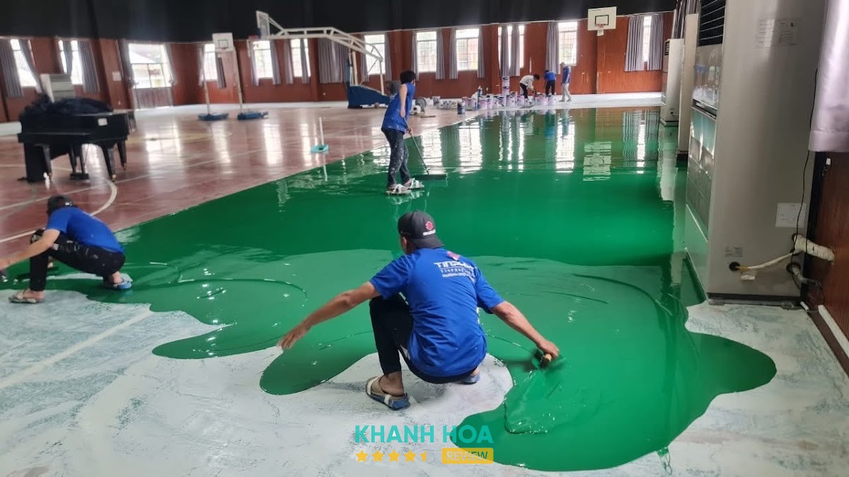 Thi công epoxy Nha Trang