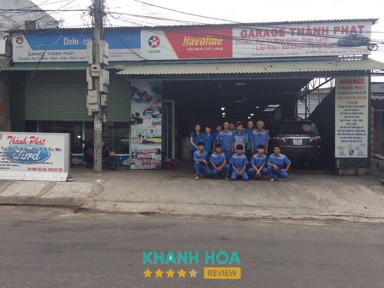 Garage Thành Phát Cam Ranh – hình ảnh cơ sở sửa chữa ô tô