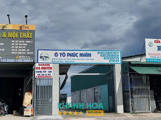 Garage Ô tô Phúc Nhân Ninh Thuận