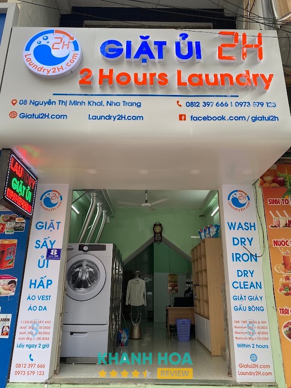Giặt Ủi 2H Nha Trang - 2 Hours Laundry