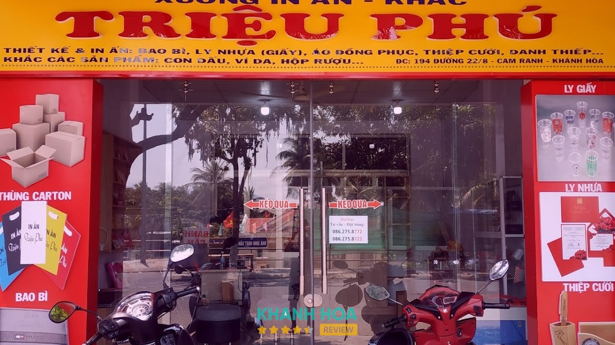In Ấn Triệu Phú Cam Ranh