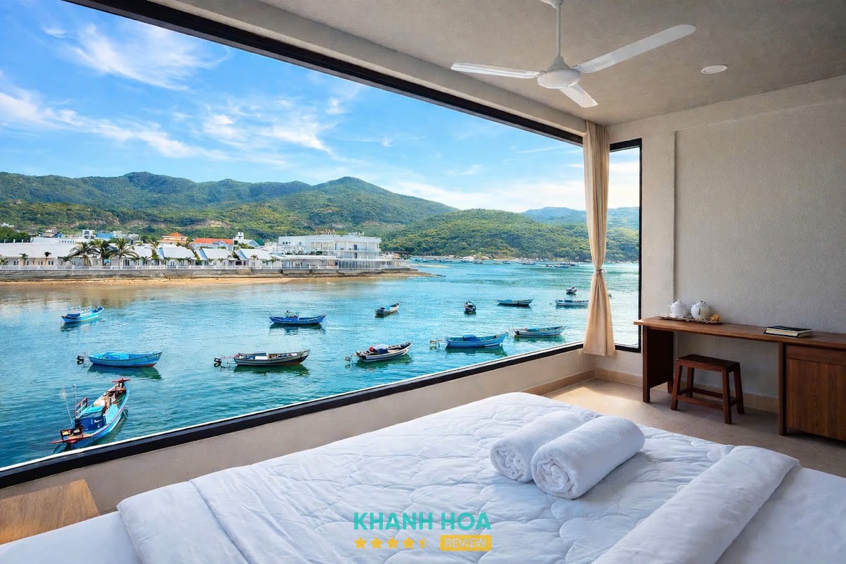 Không gian nghỉ tại Yêu Biển Vĩnh Hy