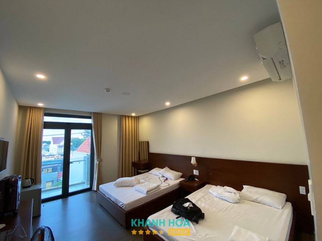 Phòng nghỉ tại Khách sạn Mỹ Ca