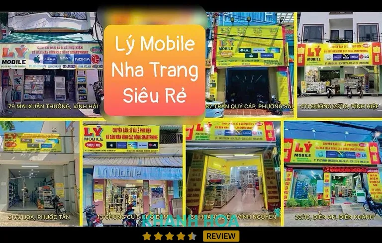 Lý Mobile: 87 Trần Quý Cáp, P. Tây Nha Trang