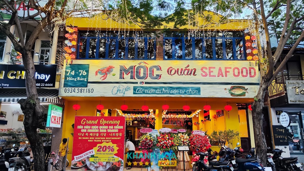 Hải sản Mộc quán Nha Trang Khánh Hòa
