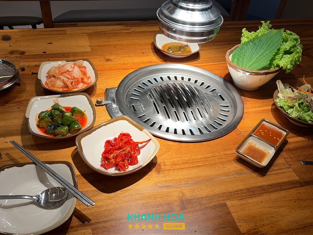 Món nướng tại GoGi House Phan Rang
