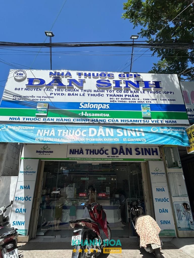 Nhà Thuốc Dân Sinh ở Cam Linh Khánh Hòa