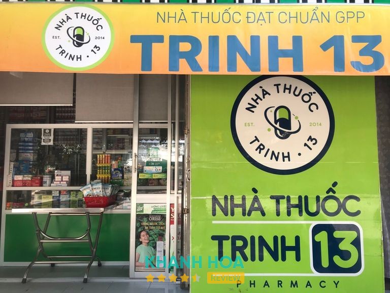 Nhà Thuốc Trinh 13 trên đường 22 Tháng 8 Cam Linh