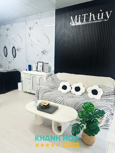 Mi Thuỳ Nối mi Uốn mi Định hình chân mày Phan Rang