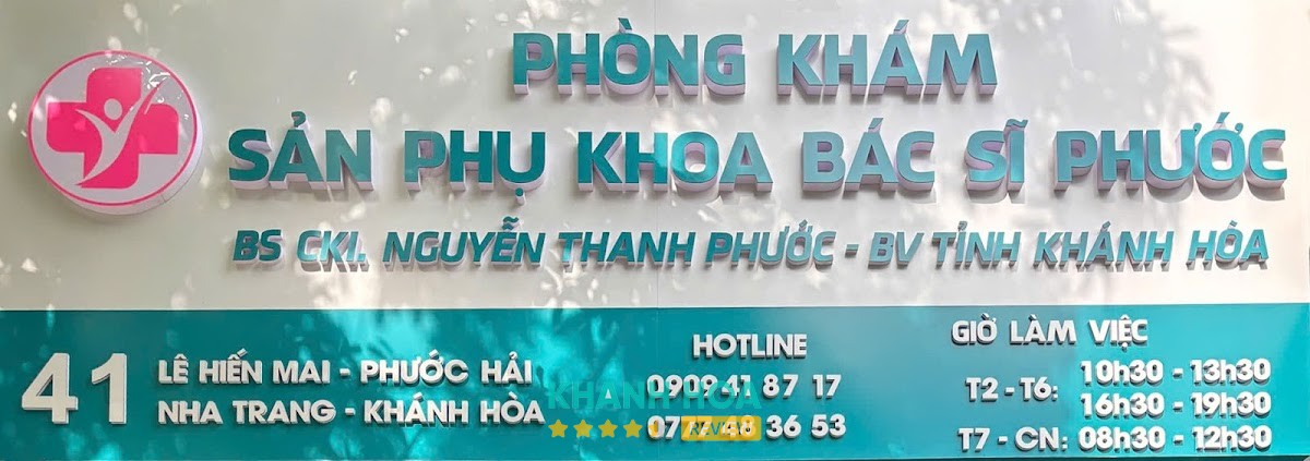 Phòng Khám Sản Phụ Khoa - Bác sĩ Phước – 41 Đ. Lê Hiến Mai, Nam Nha Trang, Khánh Hòa 57000, Việt Nam