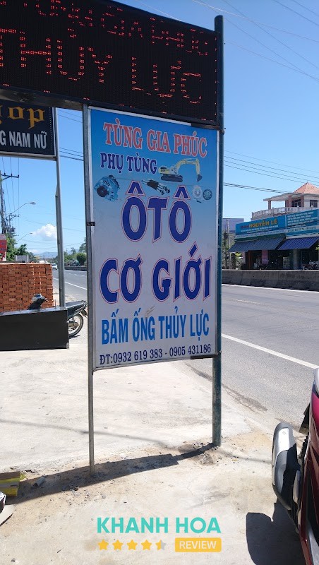 Phụ tùng ô tô cơ giới Tùng Gia Phúc Cam Ranh