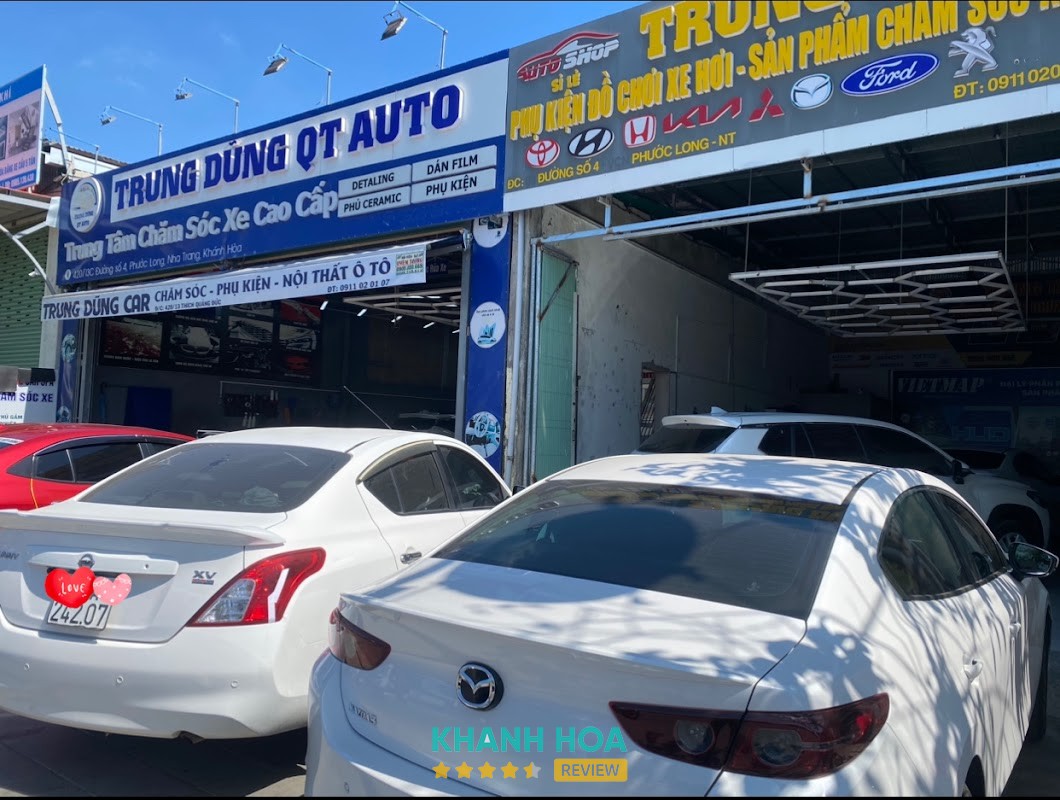 Phụ kiện, rửa xe ô tô Nam Nha Trang