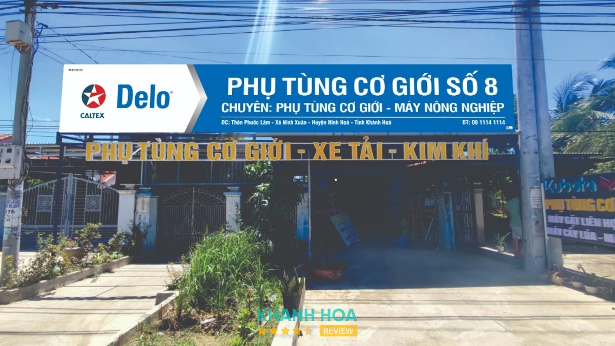 Phụ Tùng Cơ Giới Số 8 Ninh Hòa