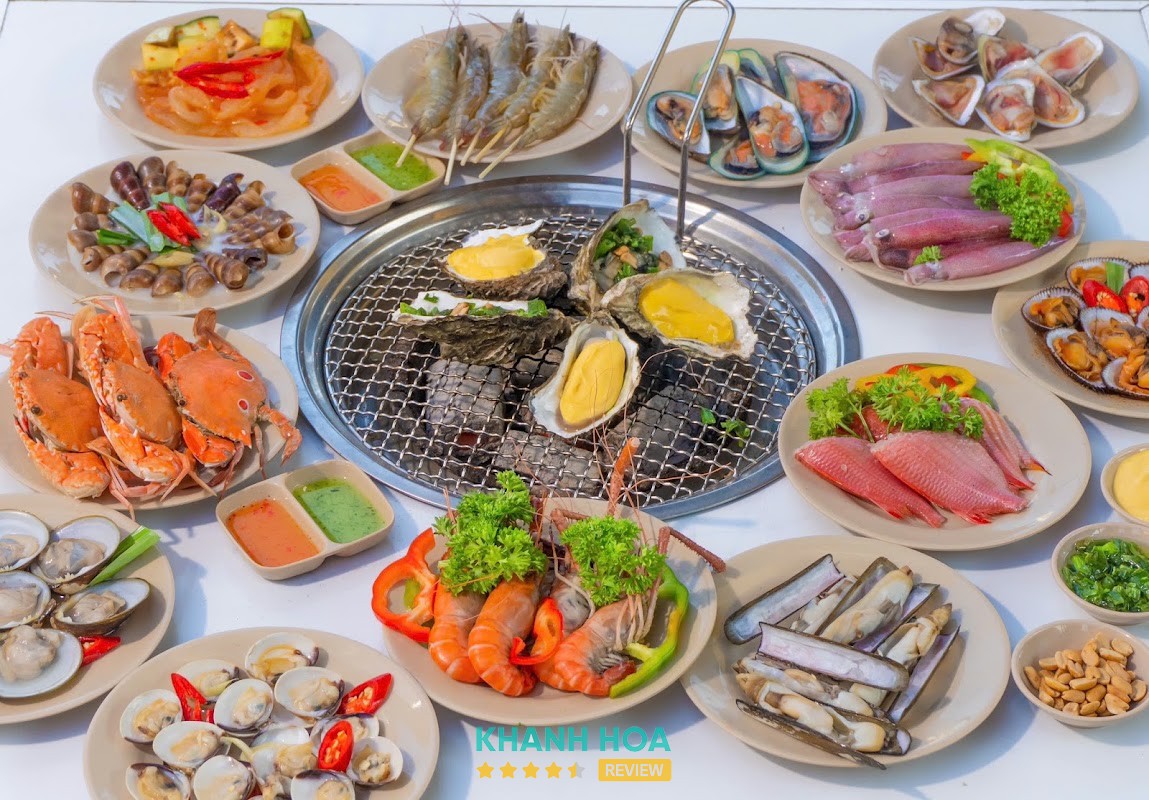 Hải sản và món nướng tại I Like Buffet Nam Nha Trang