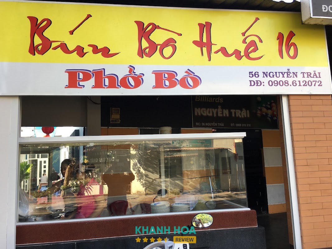 Quán Bún Bò Huế 16 tại Phan Rang