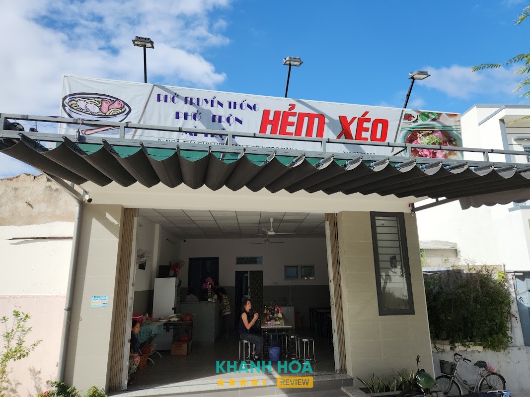 Phở Hẻm Xéo tại đường Chu Huy Mân