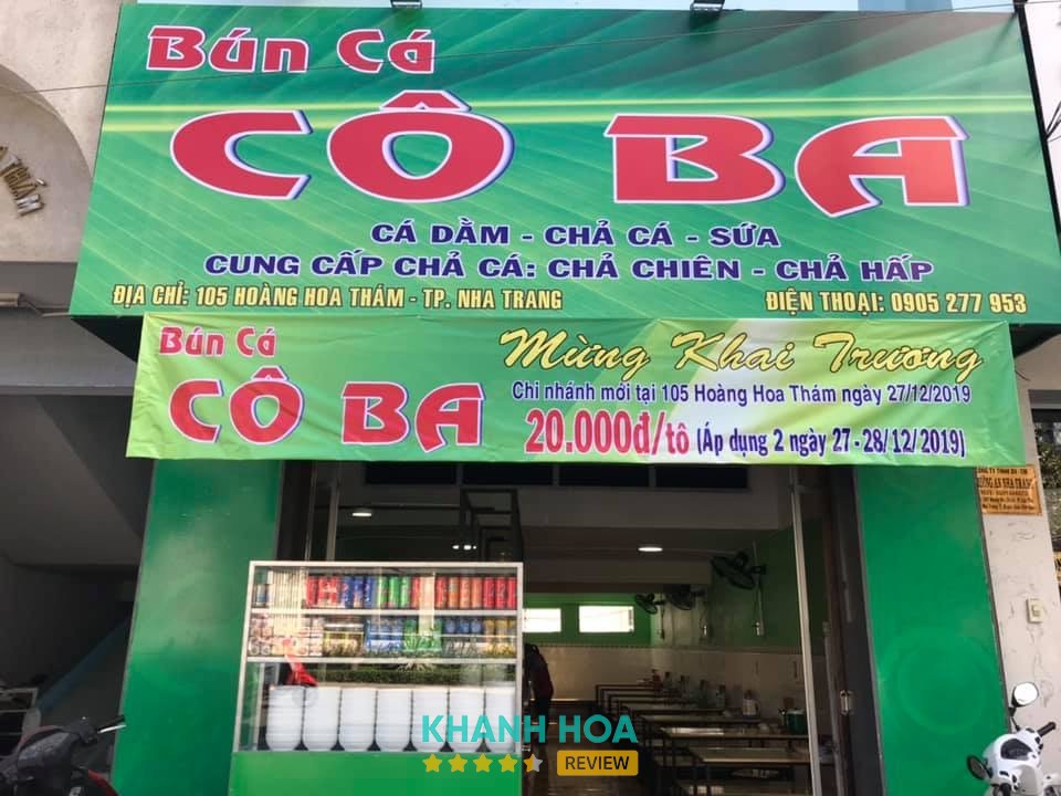 Bún Cá Cô Ba Nha Trang