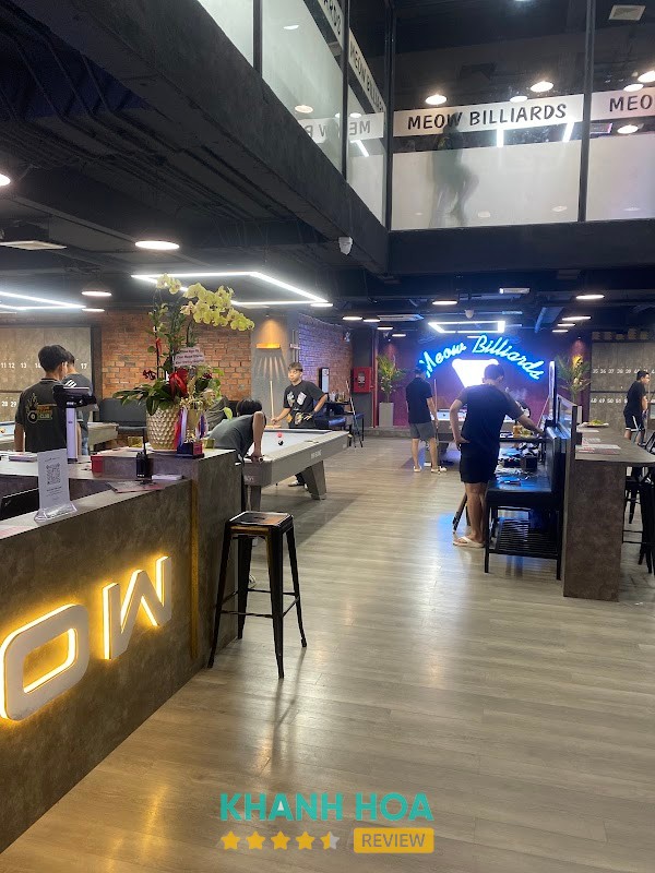 Không gian MEOW Billiards Club