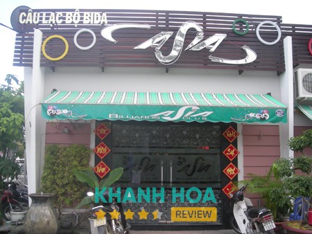 Bàn tại Club Bida Asia