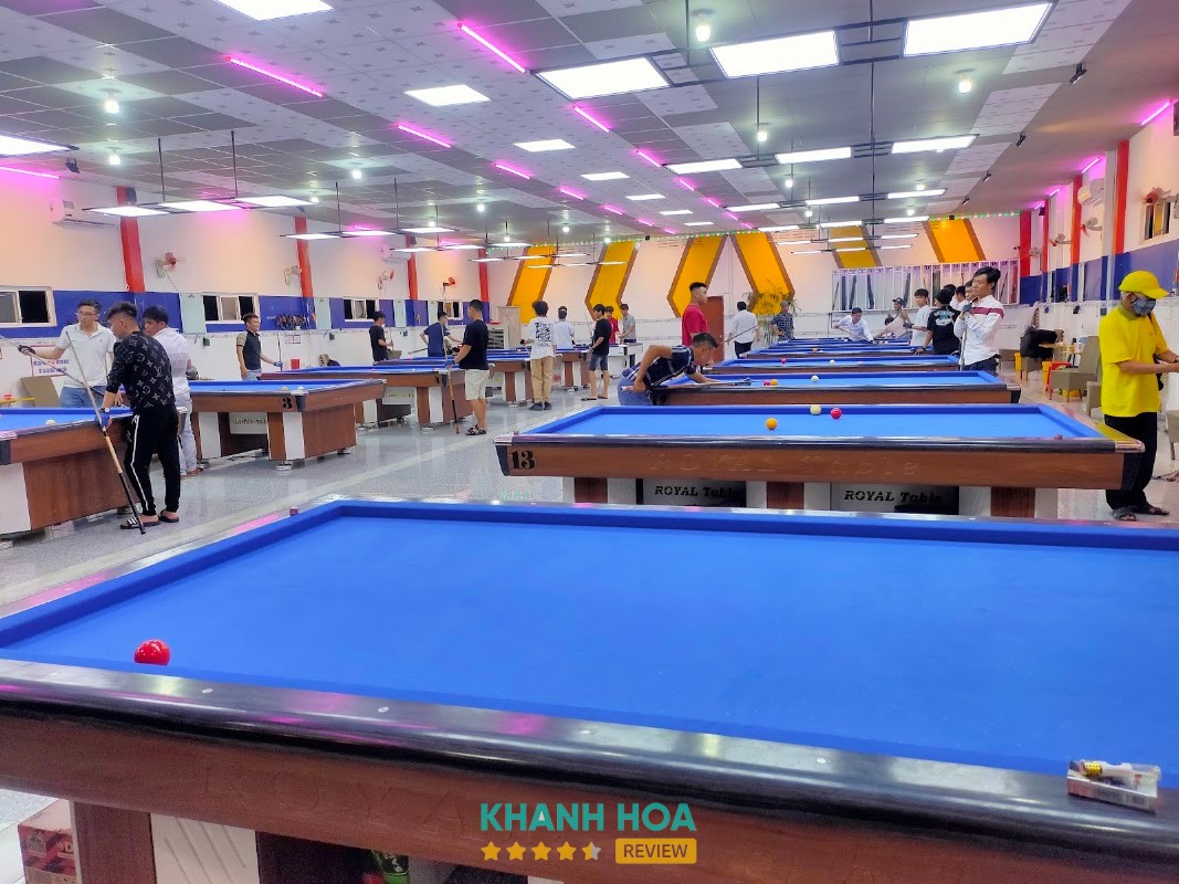 Bàn bida tại CLB Bida K1