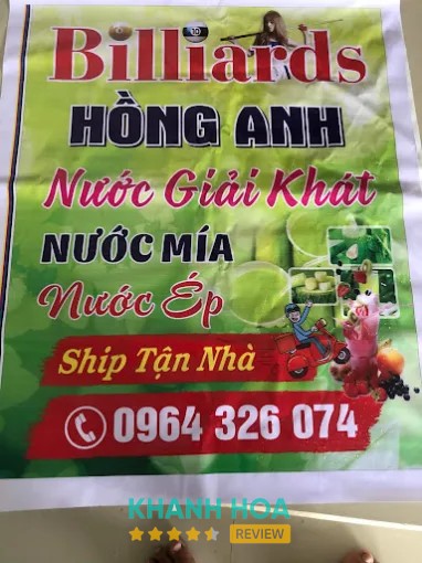 Bida Hồng Anh Vạn Ninh