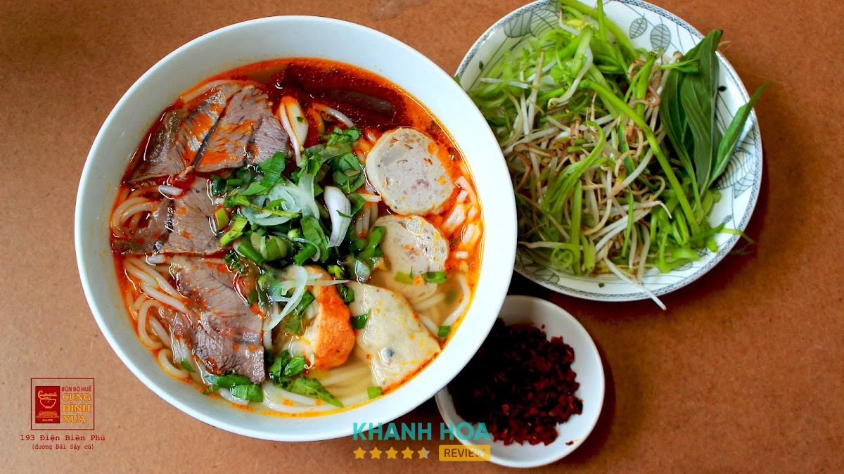 BÚN BÒ HUẾ CUNG ĐÌNH XƯA Cam Ranh