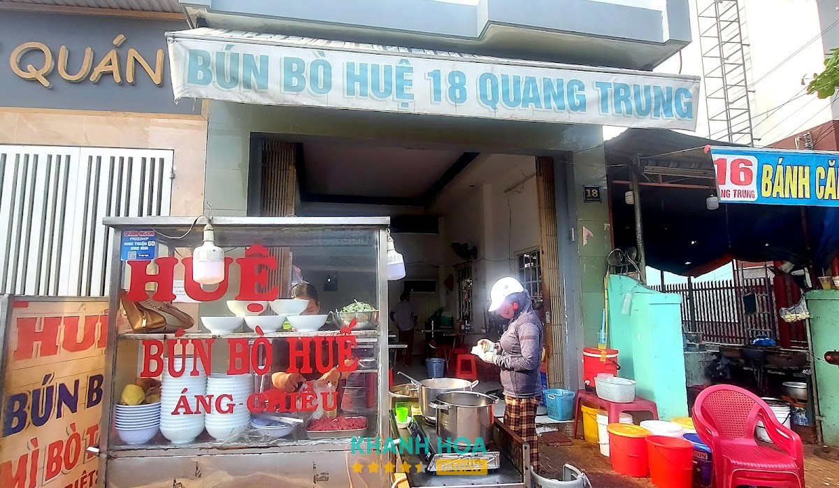 Bún bò Huệ 18 Quang Trung Phan Rang