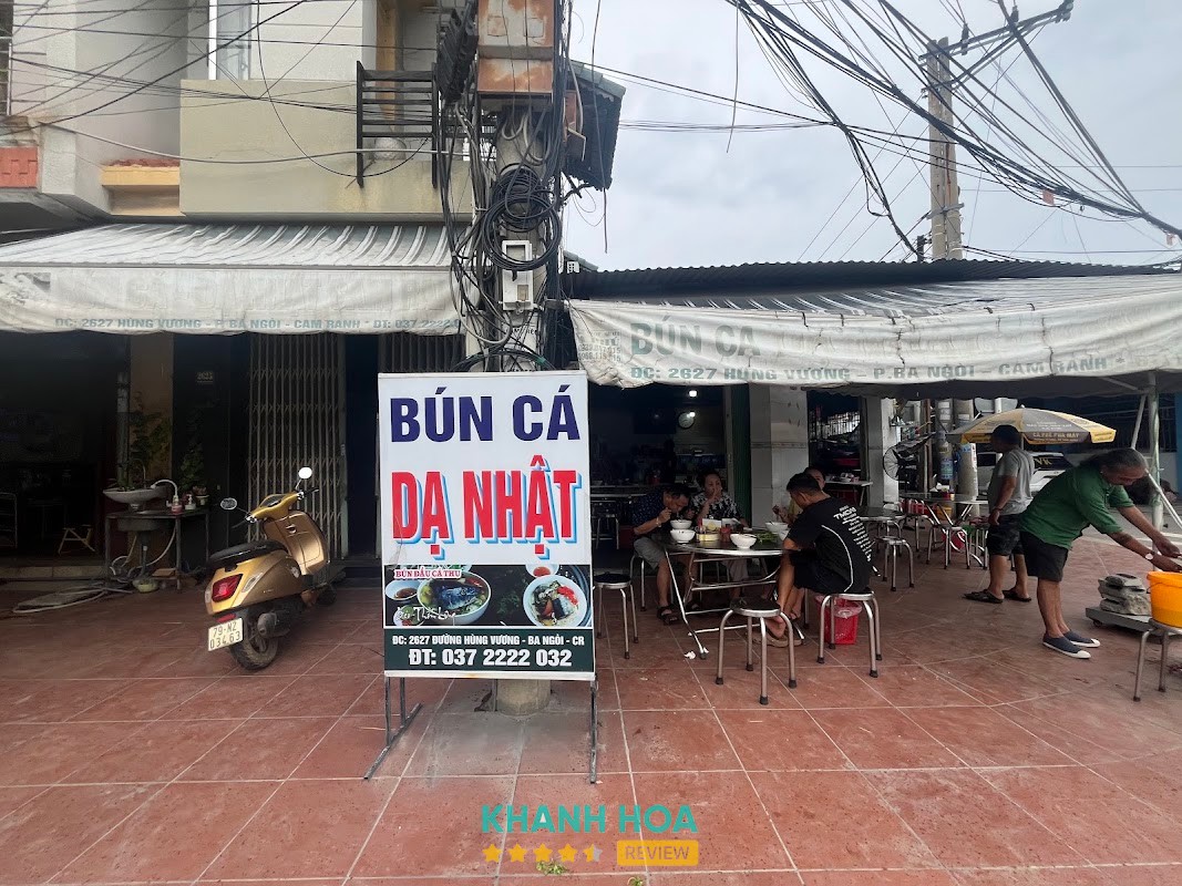 Bún Cá Dạ Nhật tại Ba Ngòi